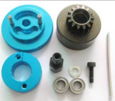 Metal 13T Teeth Tooth Clutch Flywheel Set N10238 1Set For Rc 1:10 Car Hsp Kyosho - Image 1 of 4