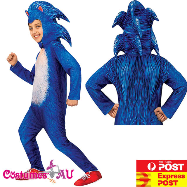 Fantasia Sonic - Cosplay Infantil