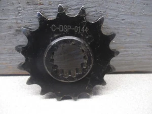 YAMAHA YZF R1 MT NIKEN FJ09 11-20 PIÑÓN TRACCIÓN DELANTERA ACERO NICHO C-DSP-0144 - Imagen 1 de 4