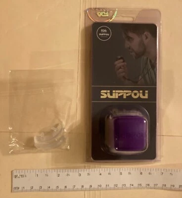 Guardabocas Suppou para levantamiento de pesas con 2 insertos de repuesto nuevo en paquete Foto 1 de 2