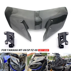 Parabrisas para deflectores de viento Yamaha MT09 MT-09 SP FZ-09 2017-2020 - Imagen 1 de 10