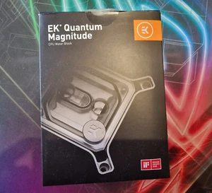 EK-Waterblock Magnitude LGA 2066 waterblock refroidisssement liquide custom - Photo 1/8
