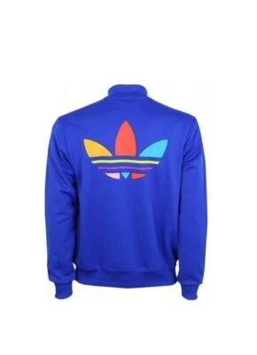 Adidas Originals Pharell Williams Jacket Medium Royal Blue Track Top New Tag - Image 1 of 2