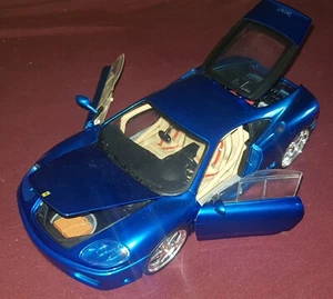 1:18 Hotwheels Ferrari 360 Modena, in Blau, mit Tunig-Räder, (Gebraucht) - Bild 1 von 11