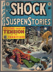 Shock SuspenStories #3 EC 1952 VG+ 4.5 Pre Code Horror