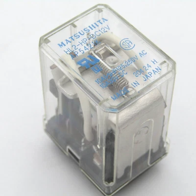 HL2-HP-DC12V Matsushita Japón 10 A DPDT 12 VDC MONTAJE PC RELÉ 8 PINES Foto 1 de 3