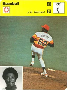 J.R. RICHARD - 1979 Sportscaster Card #71-03 HOUSTON ASTROS - Picture 1 of 2