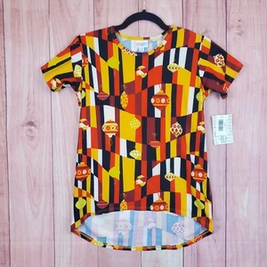 LuLaRoe Kids Gracie Tunic Top Size 10 Long Shirt Hi -Low Hem NEW NWT - Picture 1 of 10
