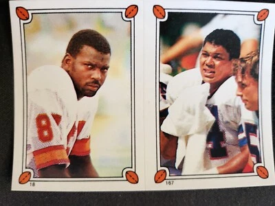 1987 Topps Stickers Eugene Marve Gerald Carter - Image 1 of 2
