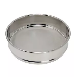 500 Maschen/0,0308 mm 8 Zoll Laborsieb 304 Edelstahl Drahtgewebe Sieb Filter - Bild 1 von 17