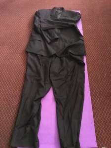 New Adolfo Men's Modern Fit Suit Black - Picture 1 of 6