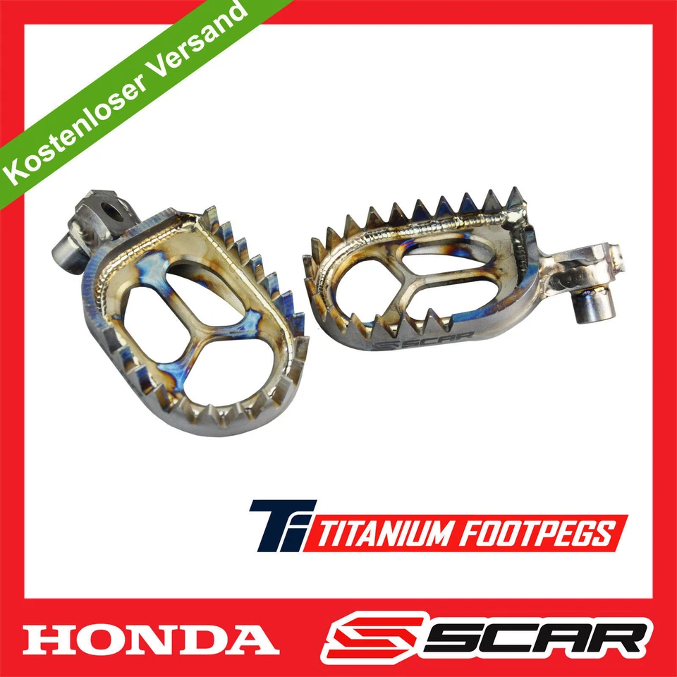 Reposapiés TITAN REPOSAPIÉS HONDA CR 125 CRF 150 250 450 CRF250R CRF450R SCAR Foto 1 de 1