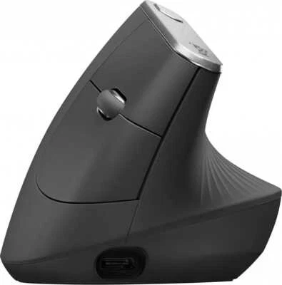 Mouse Wireless Bluetooth Verticale Logitech 910-005448 MX Advanced Ergonimic - Immagine 1 di 4