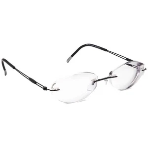Gafas Silhouette 5227 50 6060 Titan Next Generation negras sin montura 49-17 140 - Imagen 1 de 6