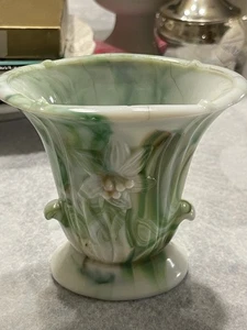 VINTAGE USA AKRO ACHAT VASE SCHÖNES BLUMENDESIGN NR 4" - Bild 1 von 4