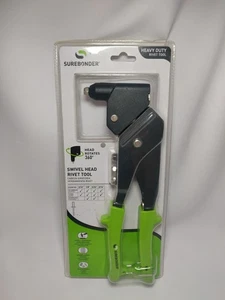 Herramienta de remache de cabeza giratoria de alta resistencia Surebonder - Modelo #8700 - Imagen 1 de 3