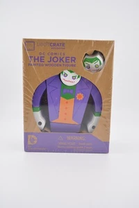 Caja de botín exclusiva - DC Comics el Joker - figura de madera pintada - nueva en caja - Imagen 1 de 3