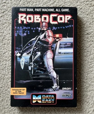 Juego COMMODORE 64 - Robo Cop Completo En Caja Excelente Estado  ENVÍO GRATIS Foto 1 de 2
