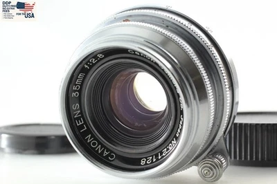 [Casi COMO NUEVO] Canon L 35mm f2.8 LTM Leica L39 montaje de tornillo de JAPÓN - Imagen 1 de 4