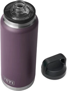 Yeti Rambler 36oz Vacuum Insulated Stainless Steel Bottle w/Chug Cap Purple NEW - Bild 1 von 5