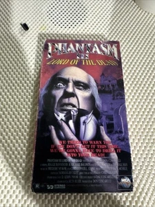 Phantasm III 3 Lord Of The Dead VHS 1993 OOP Cult Horror 90s MCA TESTED - Picture 1 of 6