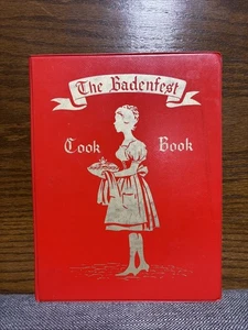 The Badenfest Cookbook 1973 Holy Cross Catholic Church St. Louis German Recipes - Picture 1 of 9