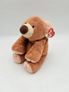 TY Pluffies Orso Peluche Slumbers Tag Originale Tylux Lovey bambola 2002 - 9" - Foto 1 di 9