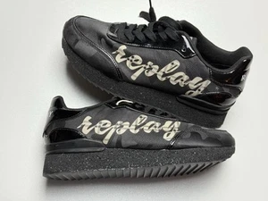 Replay Box Orient Limited, Sneaker, Größe 39, Schwarz, Logo, Neu mit Etikett - Bild 1 von 17