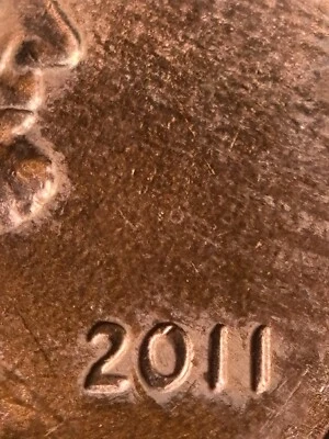 2011 P Lincoln Shield Cent-Doubled Die Obverse-WDDO-004 (BEST OF VARIETY)!!!!#29 - Image 1 of 4