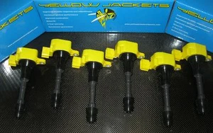 CHAQUETAS AMARILLAS PAQUETES BOBINA SKYLINE V35 MAXIMA STAGEA M35 350Z Z33 CEFIRO A33 G35 - Imagen 1 de 2