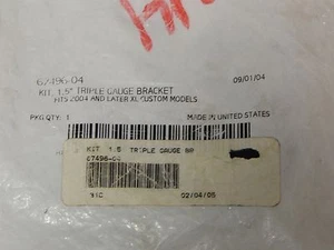 Kit de soporte de triple calibre genuino Harley Davidson 1,5" N.º de parte: 67496-04 - Imagen 1 de 2