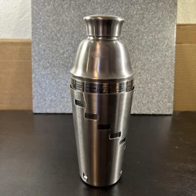 Coctelera de acero inoxidable OGGI 34 oz Dial A Drink 15 recetas - 4 piezas  Foto 1 de 4