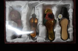 ZAPATOS DE SALÓN 4 J C PENNEY DAMAS ADORNOS TEMÁTICOS VINTAGE (1) - Imagen 1 de 1