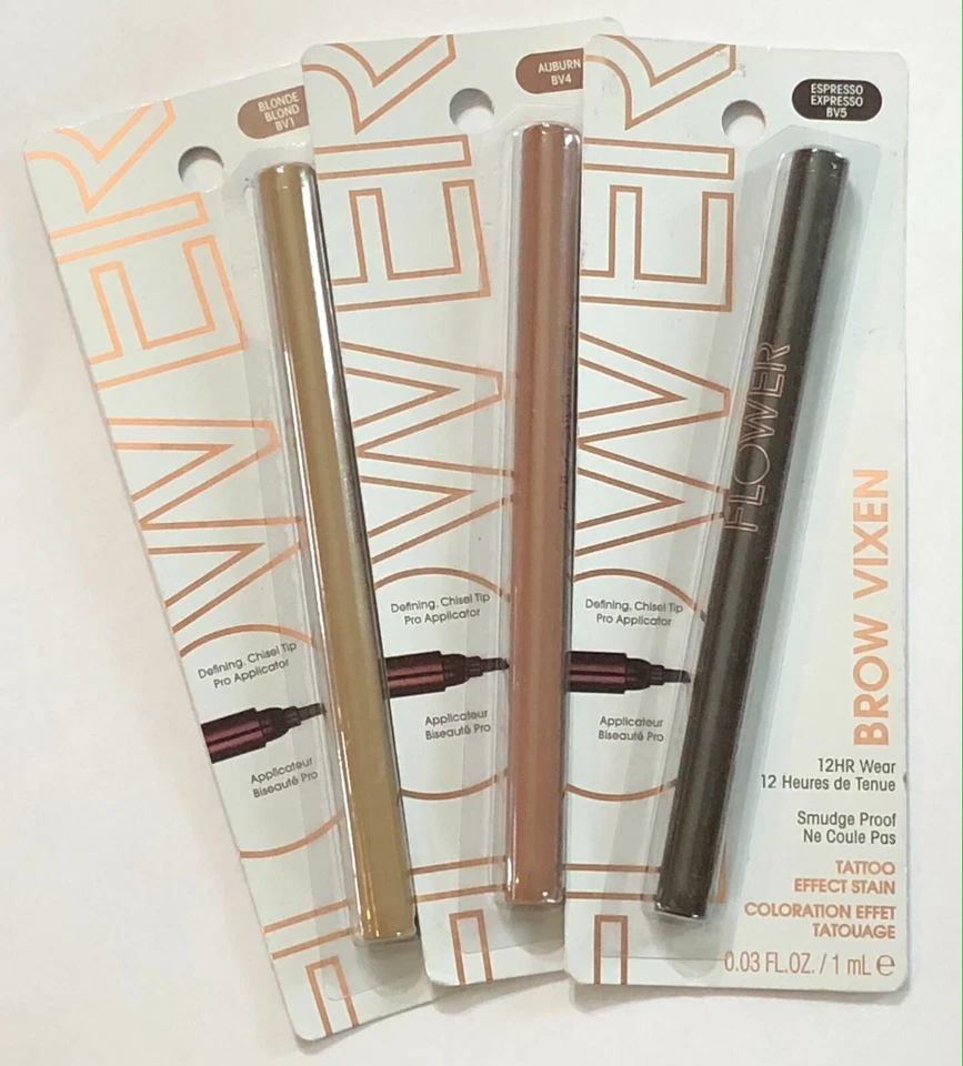 Flower Beauty Brow Vixen 12Hr Tattoo Effect Stain, You Choose - Image 1 of 1