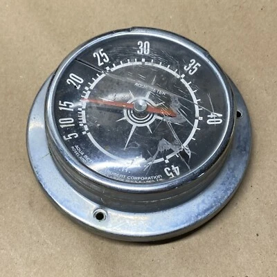 TACÓMETRO VINTAGE AQUA METER SPEEDO MERCURY Foto 1 de 4