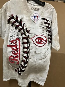 Men’s Size Large Cincinnati Reds T-Shirt New - Picture 1 of 5