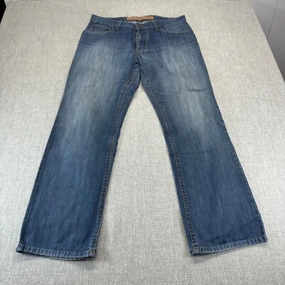 Jeans Camel Active para hombre 35x32 azul denim recto lavado medio Foto 1 de 4