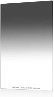 100X150mm Soft Grad ND8 Square Neutral Density Lens Filter 3 Stops Multi Coated - Image 1 of 4