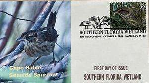 Romp Cachets 4099 Humedal del Sur de Florida Cabo Sable Pájaro Nápoles Florida - Imagen 1 de 1