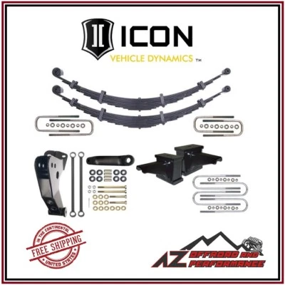 Sistema de suspensão ICON 6" para 1999-2004 Ford Super Duty F250 F350 - Imagem 1 de 2