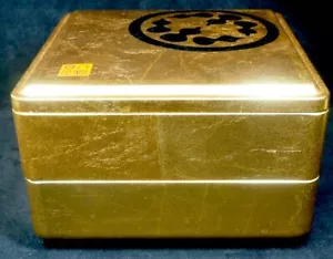Vintage Japanese Yamanaka Lacquerware JUUBAKO Boxes GOLD - Picture 1 of 11