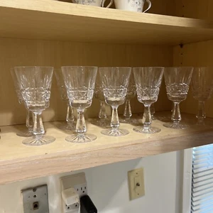 12 Waterford Kylemore Wine 6” Claret Crystal - Picture 1 of 2