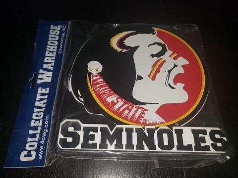 FSU Florida State University Seminoles Desk Wooden Standing Plaque NCAA ACC 1857 Cover