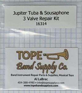 Jupiter 3 Valve Sousaphone & Tuba, Valve Repair Kit