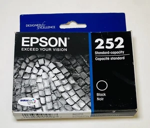 Cartucho negro de tinta Epson T252 Durabrite capacidad estándar (T252120-S) - Imagen 1 de 7