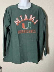 Champion Authentic Athleticwear Miami Hurricanes Damenoberteil XXL Neu mit Etikett - Bild 1 von 2