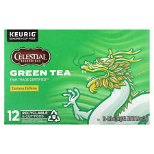 Green Tea, 12 K-Cup Pods, 0.1 oz (3.1 g) Each