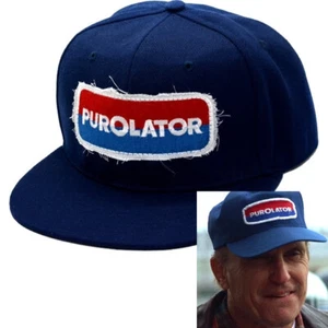 Gorra Purolator Bordada Nascar Days of Thunder Años 80 Retro Azul Snapback Gorra - Imagen 1 de 1