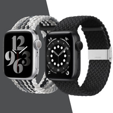SOLO LOOP für Apple Watch Ultra/1-8/SE geflochtenes Armband Verschluss Braided