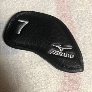 NEW Replacement MIZUNO Black Golf Head Cover Leather 7 Iron #7 - Picture 1 of 4